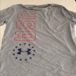 L under armour men’s workout shirt